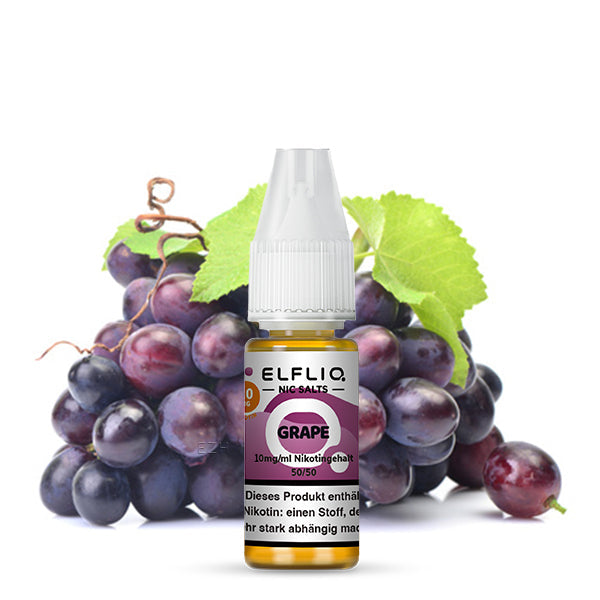 Elfliq Grape 10ml Nikotinsalz Liquid 10mg und 20mg