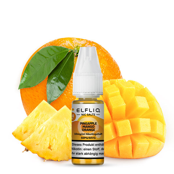 Elfliq Pineapple Mango Orange 10ml Nikotinsalz Liquid 10mg und 20mg
