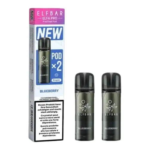Elfbar Elfa Pro V2 Pods Blueberry 20mg – 2er Pack