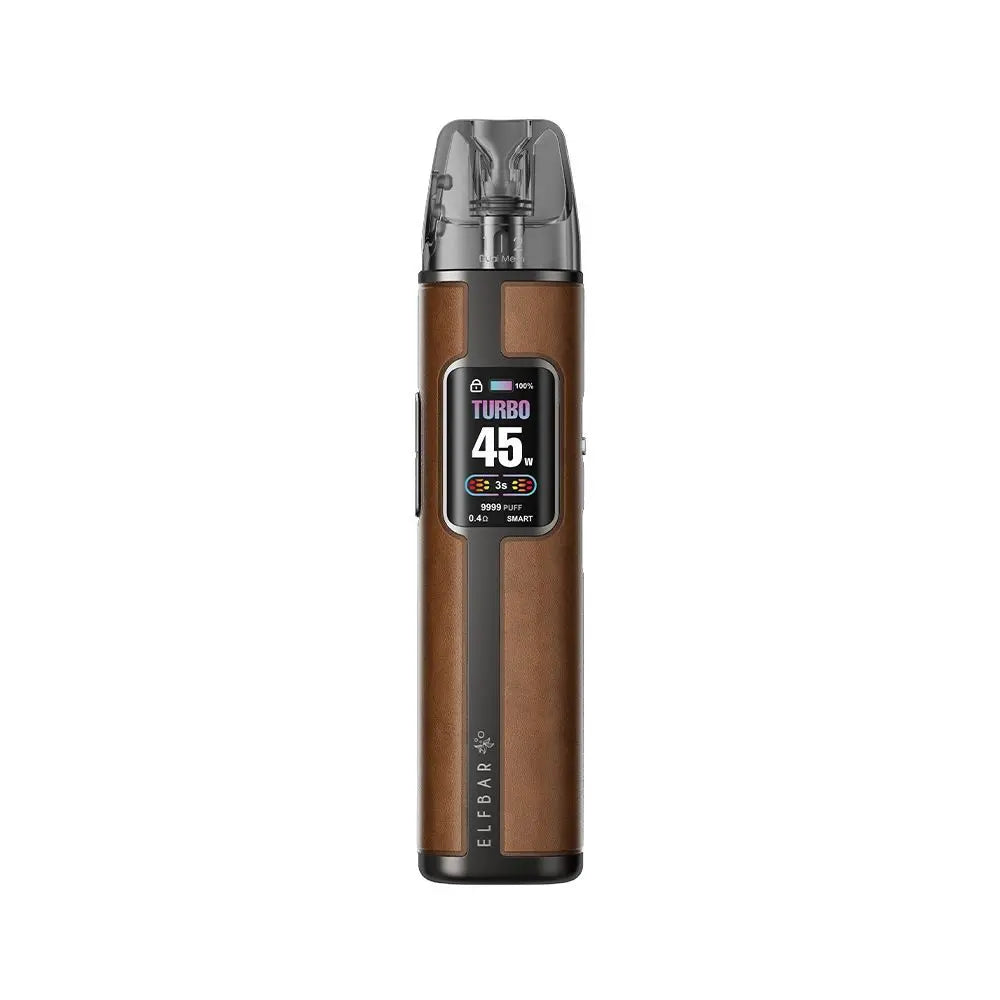 ELFBAR ELFX Pro Kit Pod-System in Braun mit Display