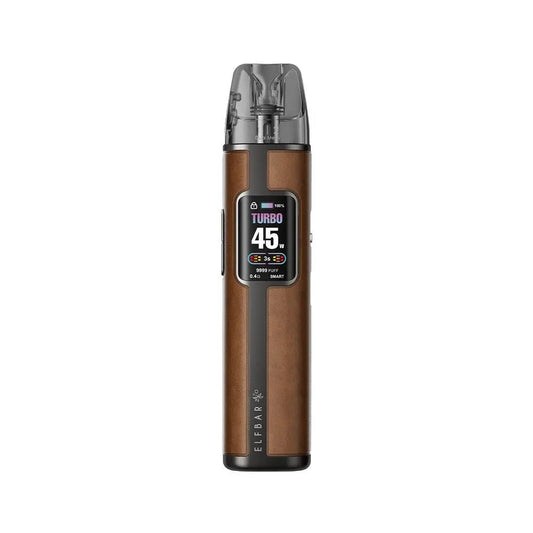 ELFBAR ELFX Pro Kit Pod-System in Braun mit Display