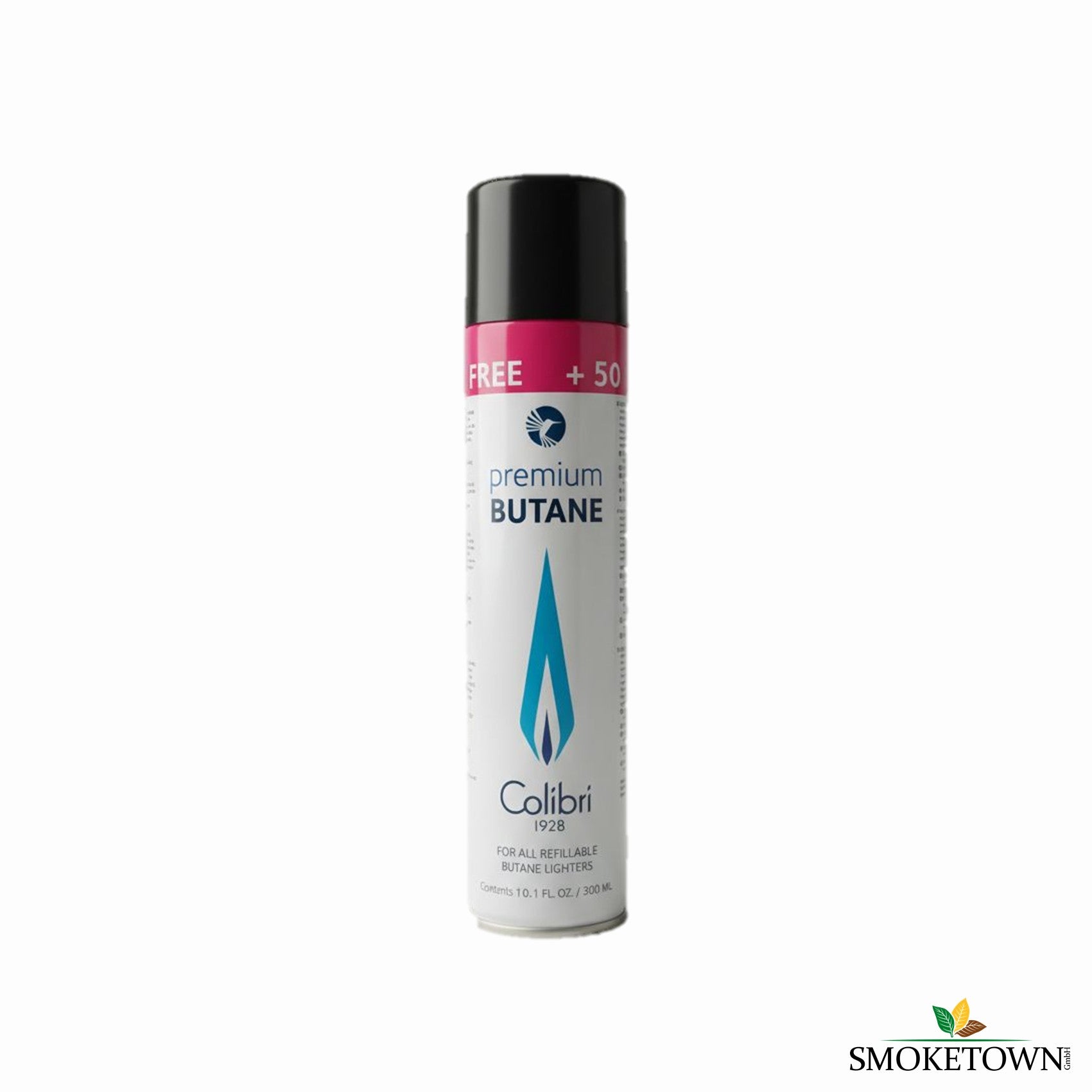 Feuerzeuggas Colibri Butane 300ml – Butan Gas für Jet-Feuerzeuge, Butan Gas für Tischfeuerzeug
