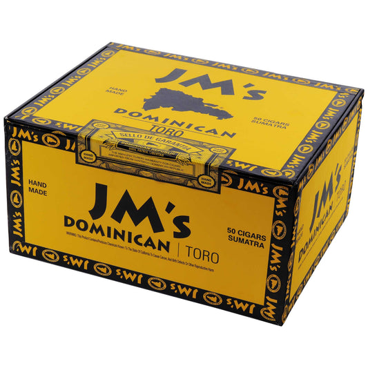 JM's Dominican Sumatra Toro Zigarre im Toro-Format mit Sumatra-Deckblatt