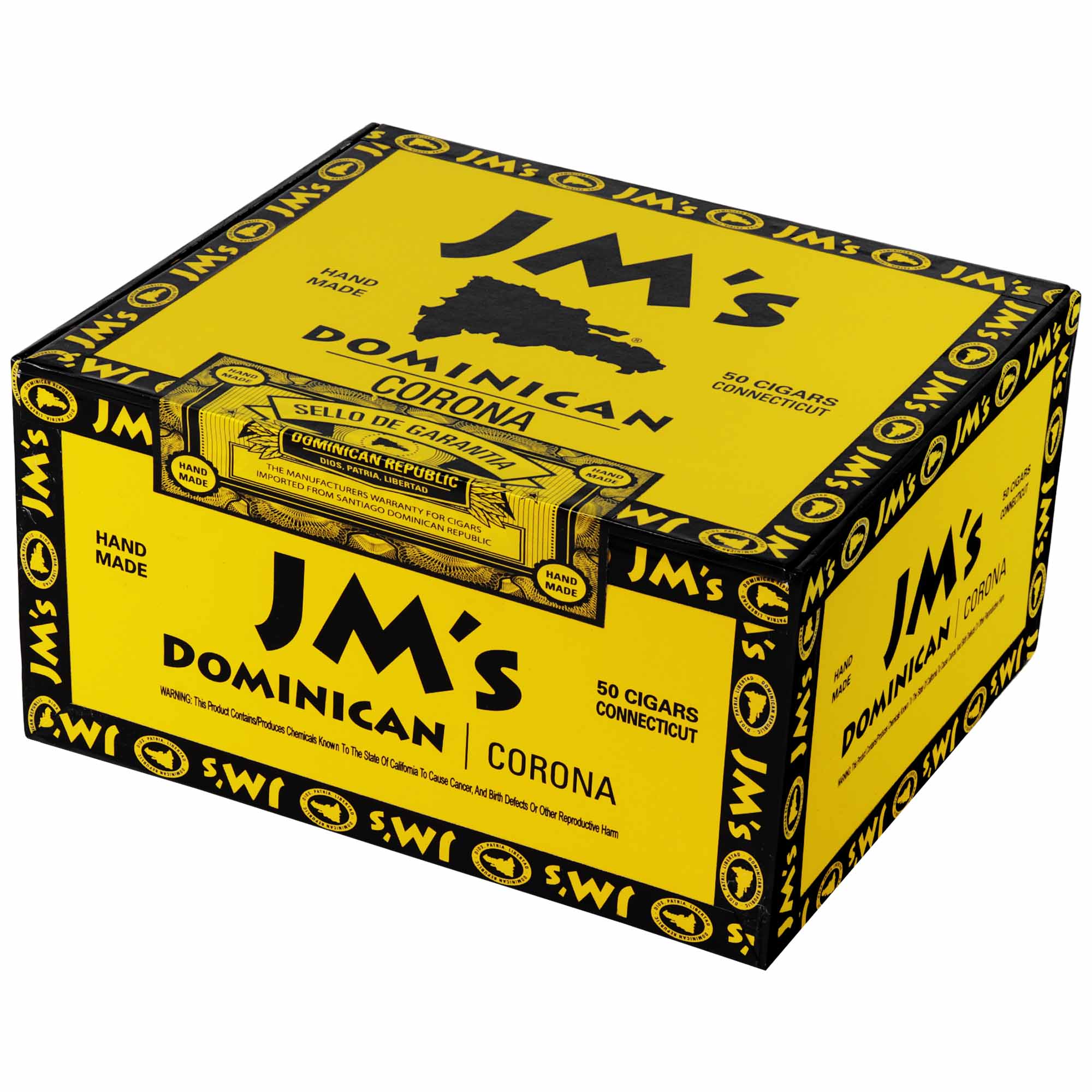 JM's Dominican Connecticut Corona Zigarre im Corona-Format mit hellem Connecticut-Deckblatt