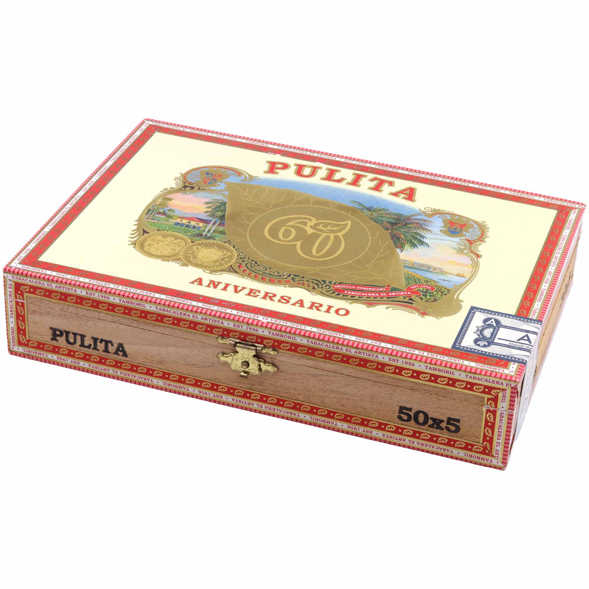 Artista Pulita 60 Aniversario Robusto Zigarre im 10er-Kistchen