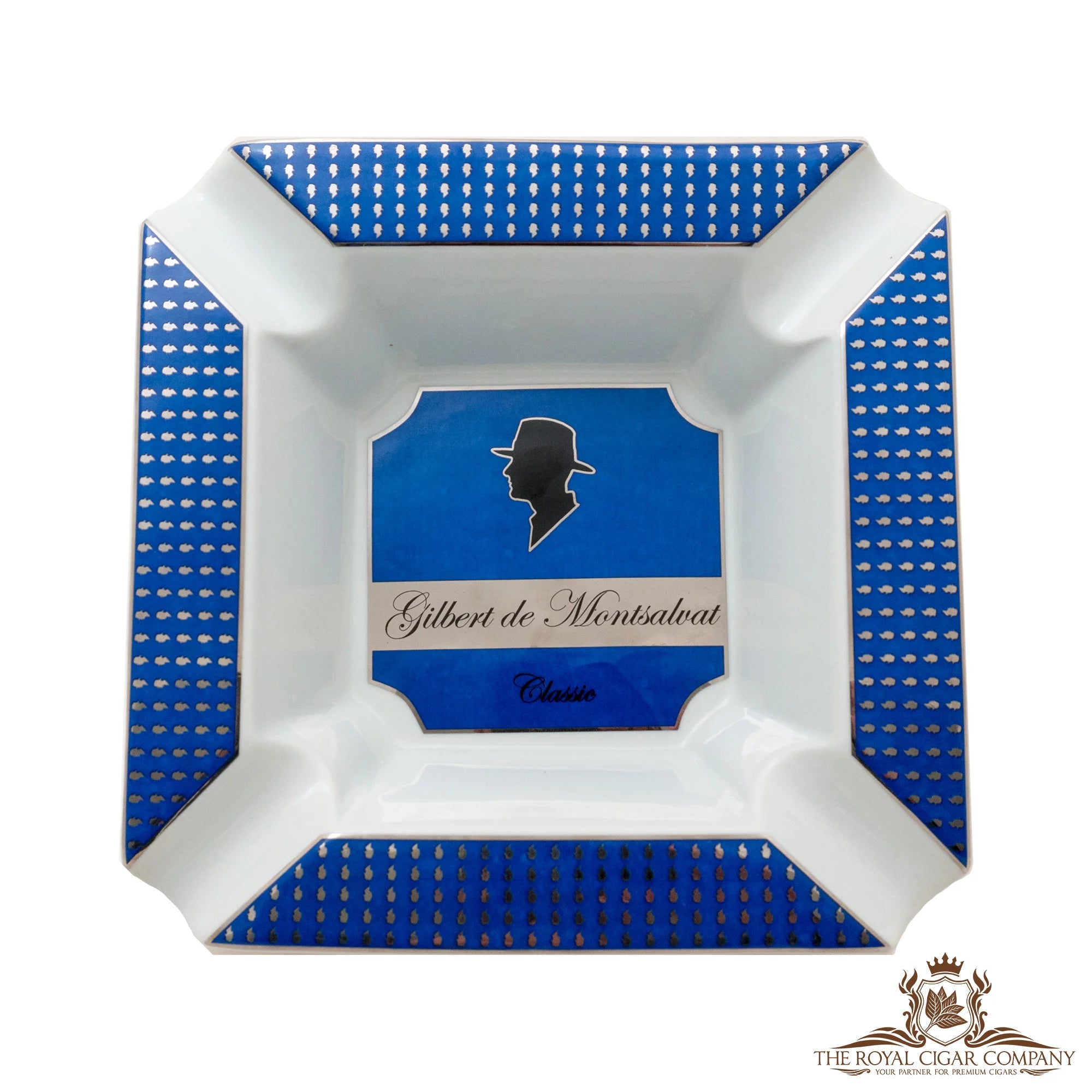 Gilbert de Montsalvat Classic Aschenbecher in Blau