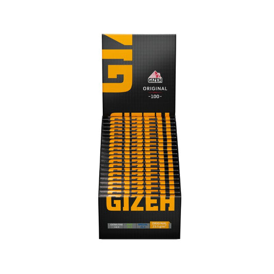 Gizeh DoubleWindow Original Black Zigarettenpapier 20 x 100 Blatt