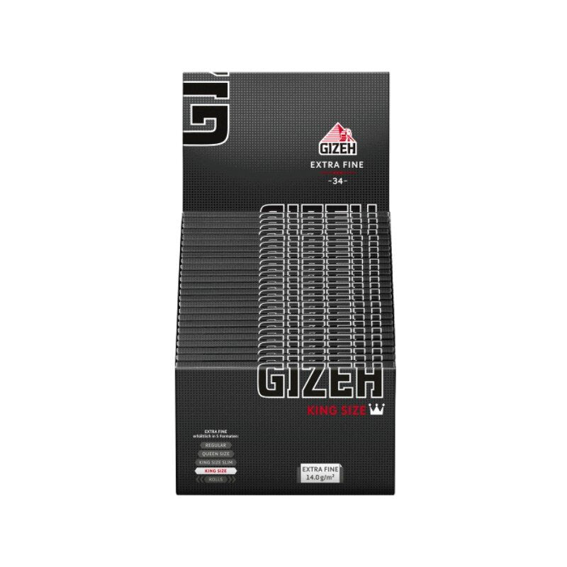 Gizeh KingSize Black Zigarettenpapier 50 x 34 Blatt