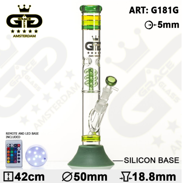 Crystal Bong Green King