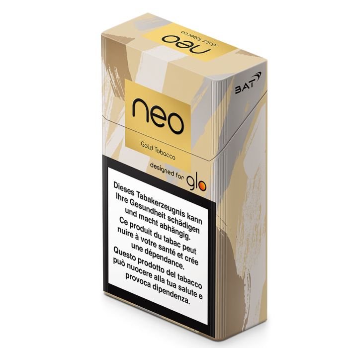 glo neo Gold Tobacco – Tabakwaren, Zigaretten