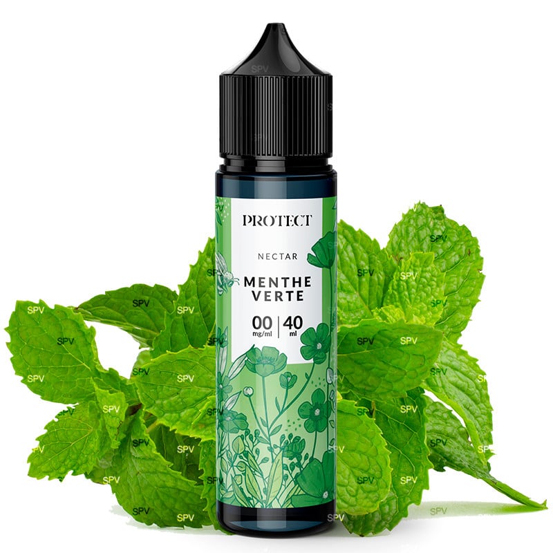 Grüne Minze – Protect E-Liquid 40 ml in 75 ml