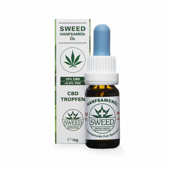 Sweed - Hanfsamenöl 10% – CBD, CBD Tropfen