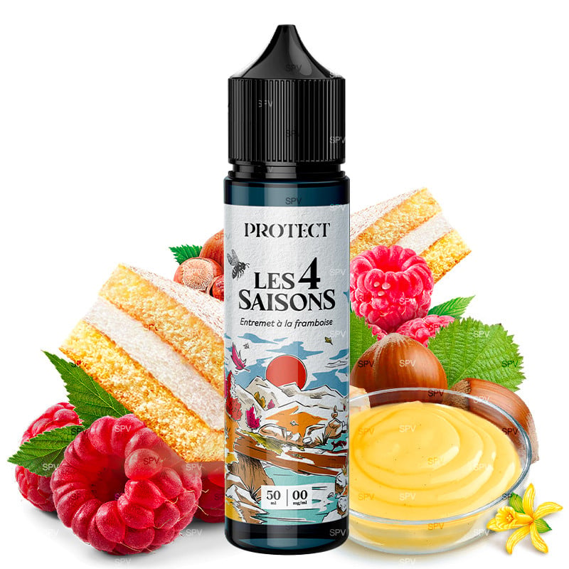 Himbeer-Dessert – Protect E-Liquid 50 ml in 75 ml