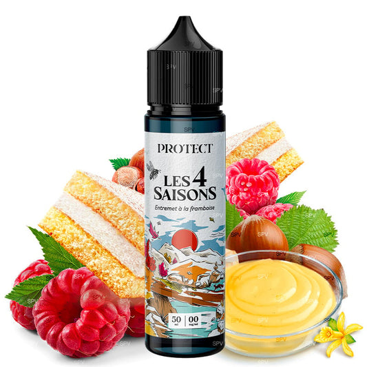 Himbeer-Dessert – Protect E-Liquid 50 ml in 75 ml