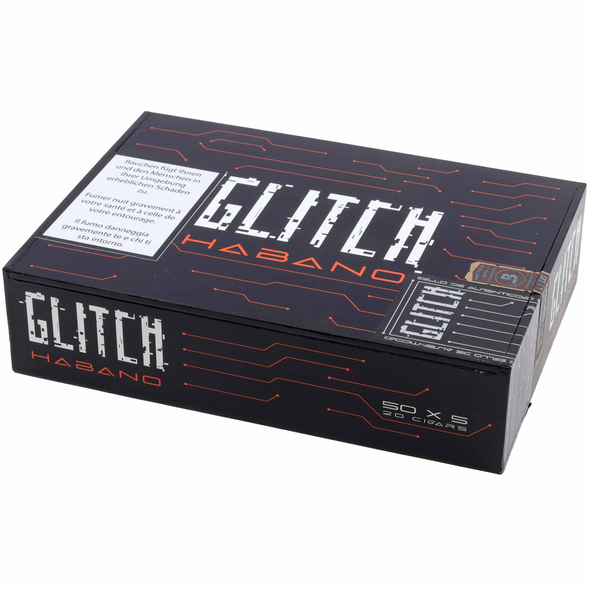 Blackbird Glitch Natural Robusto Zigarre im Robusto-Format mit Natural-Deckblatt