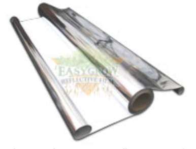 SILVER/WHITE ECO REFLECTIVE FOLIE 10M