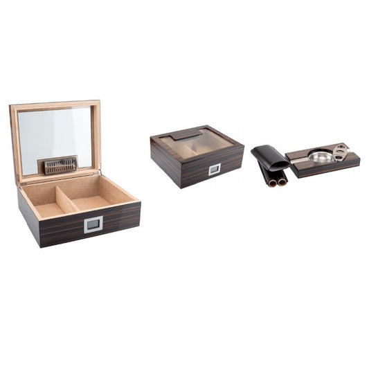 Humidor Set – Front Digital Hygro – Zigarren Zubehör