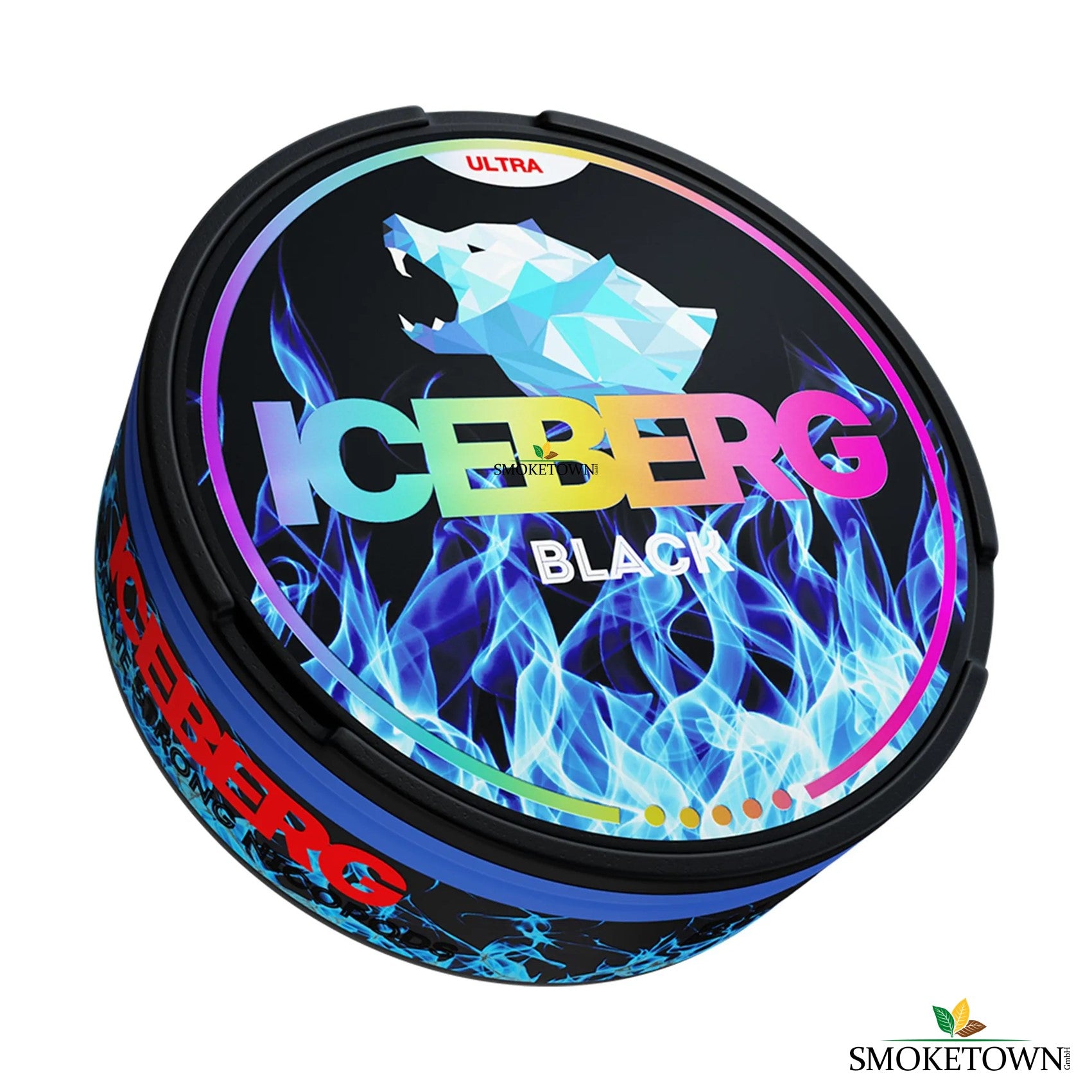 Iceberg Black - 50mg – 0.60 g Pouches., 20 Pouches pro Dose
