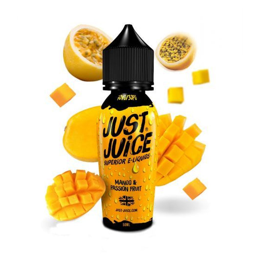 Just Juice Iconic Mango & Passion Fruit Shortfill - 50ml – 50ml Shortfill, bestes Just Juice Liquid