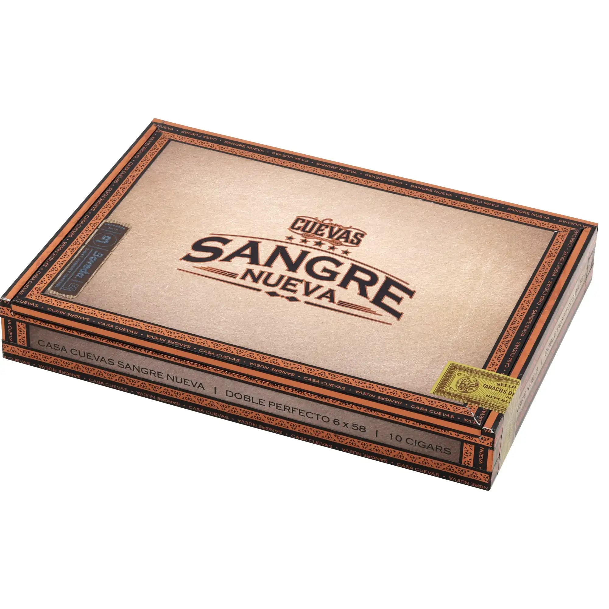 Casa Cuevas Sangre Nueva Double Perfecto Zigarre im 10er-Kistchen