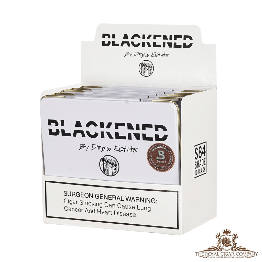 Blackened S84 Coronets – mildes Kleinformat 32 x 101 mm, Packung mit 10 Zigarren