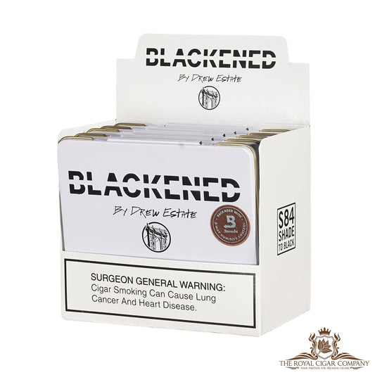 Blackened S84 Coronets – mildes Kleinformat 32 x 101 mm, Packung mit 10 Zigarren