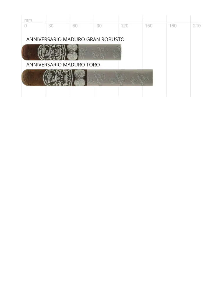 Aganorsa Leaf Anniversario Maduro Gran Robusto – dunkles Maduro-Deckblatt aus Nicaragua