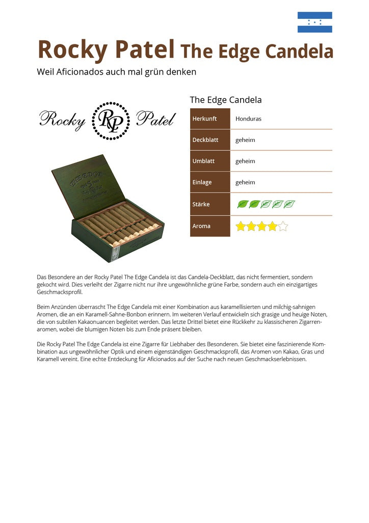 Rocky Patel The Edge Candela 20er Kiste