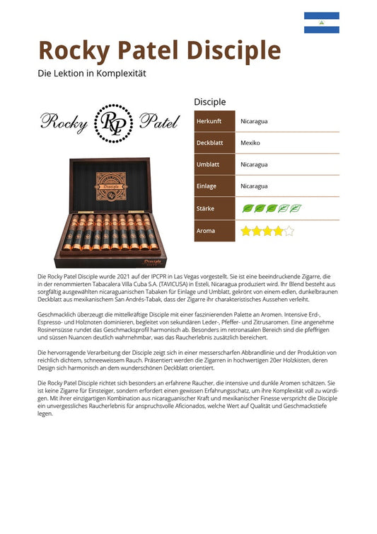 Rocky Patel Disciple 20er Kiste