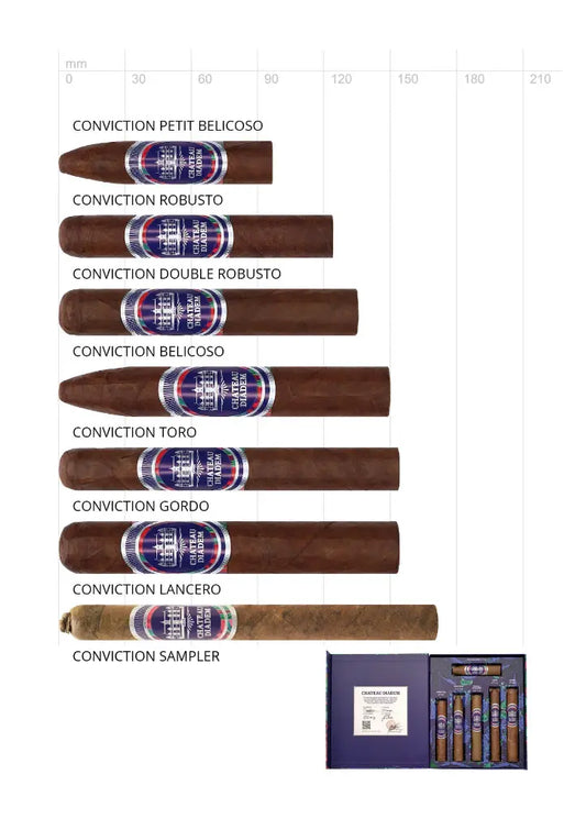 Chateau Diadem Conviction Toro – Formatübersicht der Conviction Linie