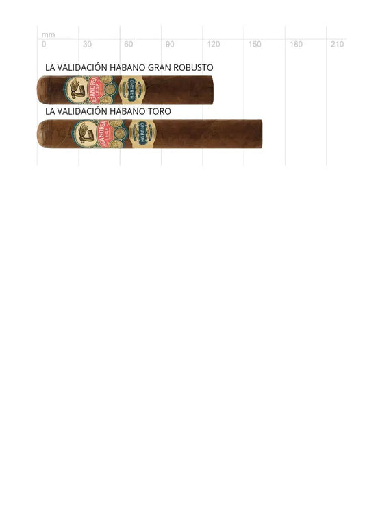Aganorsa Leaf La Validación Habano Gran Robusto – Habano-Deckblatt aus Ecuador, 54 x 127 mm