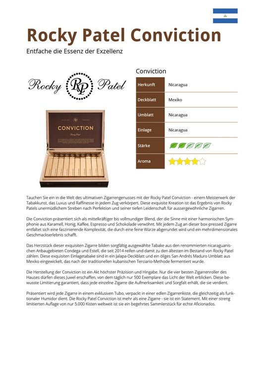 Rocky Patel Conviction 10er Kiste