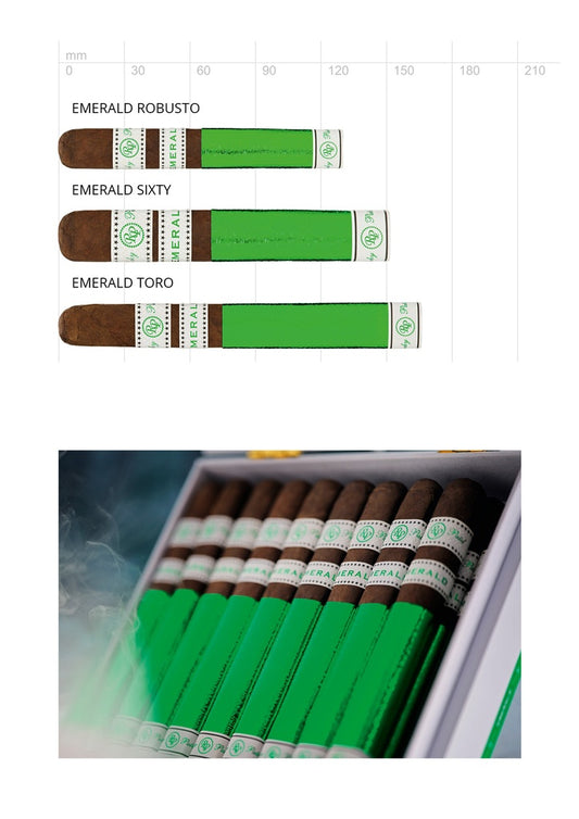 Rocky Patel Emerald Sixty – dickringige Zigarre aus Nicaragua