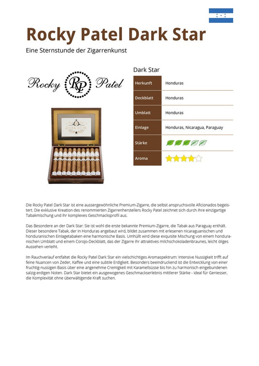 Rocky Patel Dark Star Detailansicht