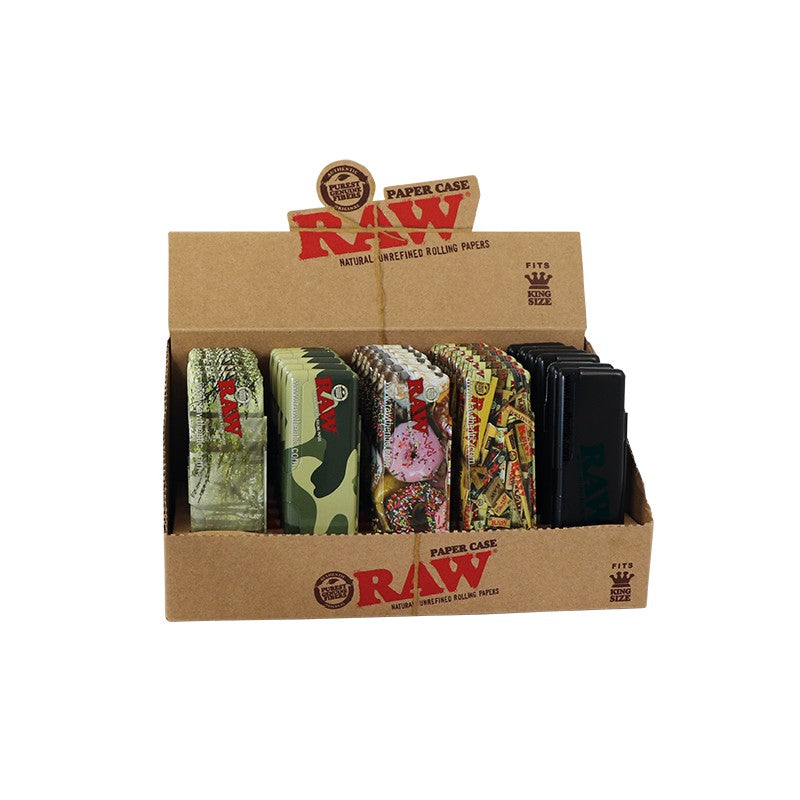 RAW Paper Case King Size Mix Display mit 30 Stück