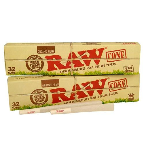 RAW Organic Cones King Size 32 Stück