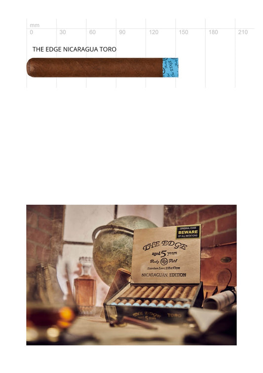 Rocky Patel The Edge Nicaragua Toro – Zigarre aus Nicaragua