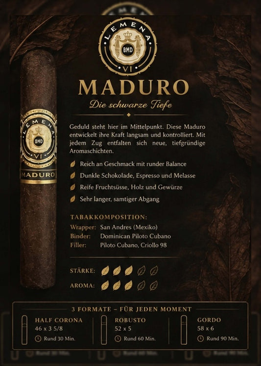 Lemena Maduro Gordo – Zigarre aus der Dominikanischen Republik mit Maduro-Deckblatt