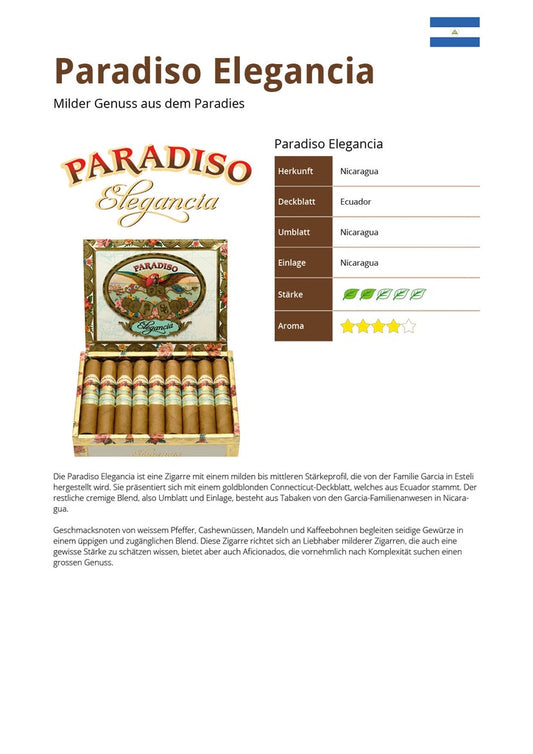 Paradiso Elegancia 25er Kiste