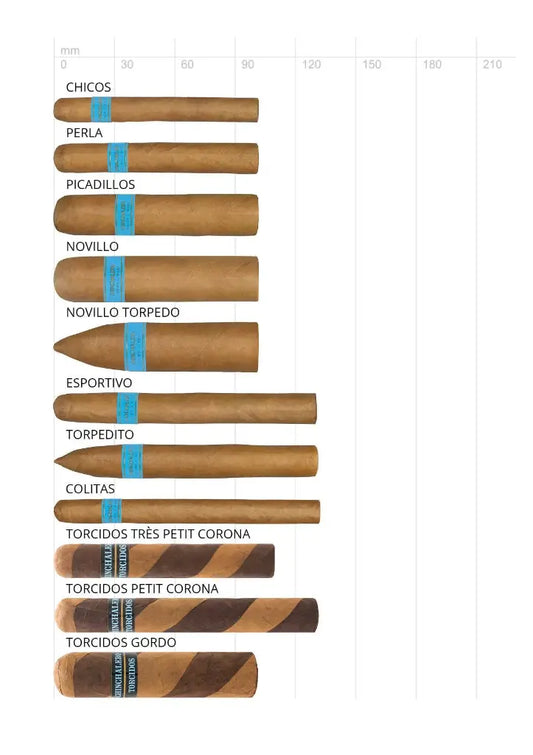 Chinchalero Torcido Gordo – dickes Kurzformat 60 x 101 mm