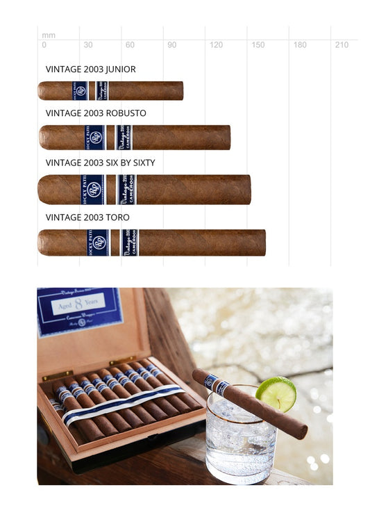 Rocky Patel Vintage 2003 Robusto – Zigarre mit Kamerun-Deckblatt