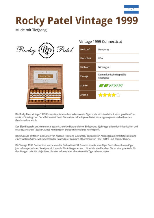 Rocky Patel Vintage 1999 20er Kiste