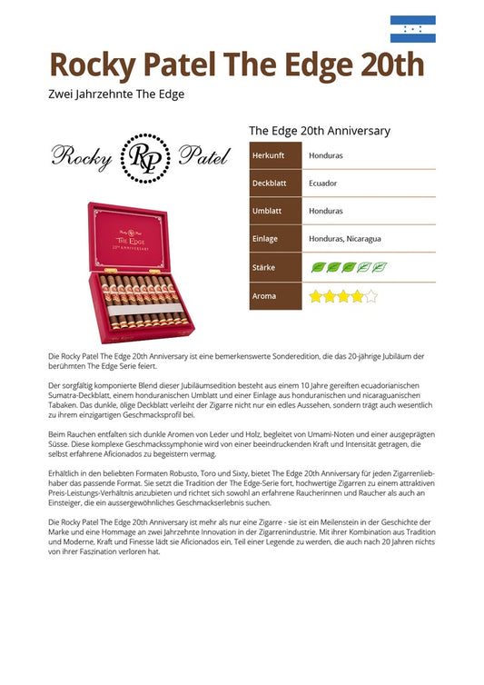 Rocky Patel The Edge 20th 20er Kiste