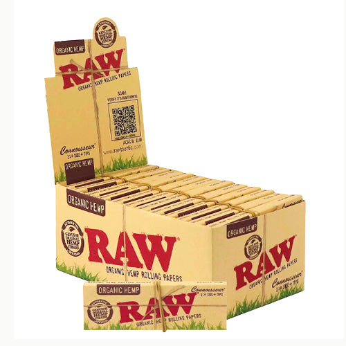 RAW Organic Connoisseur 1 1/4 Display mit 24 Heftchen