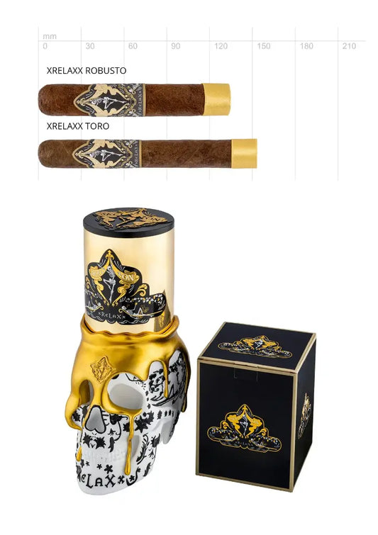 Skel Ton Xrelaxx Robusto – Zigarre aus Nicaragua mit Deckblatt aus Mexiko