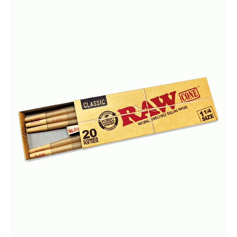 RAW Classic Cones 1 1/4 20 Stück