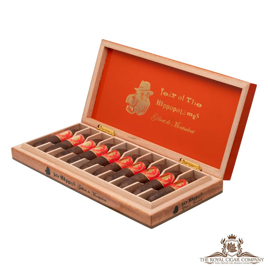 Gilbert de Montsalvat Year of the Hippopotamus – Perfecto 70 x 121 mm aus Nicaragua