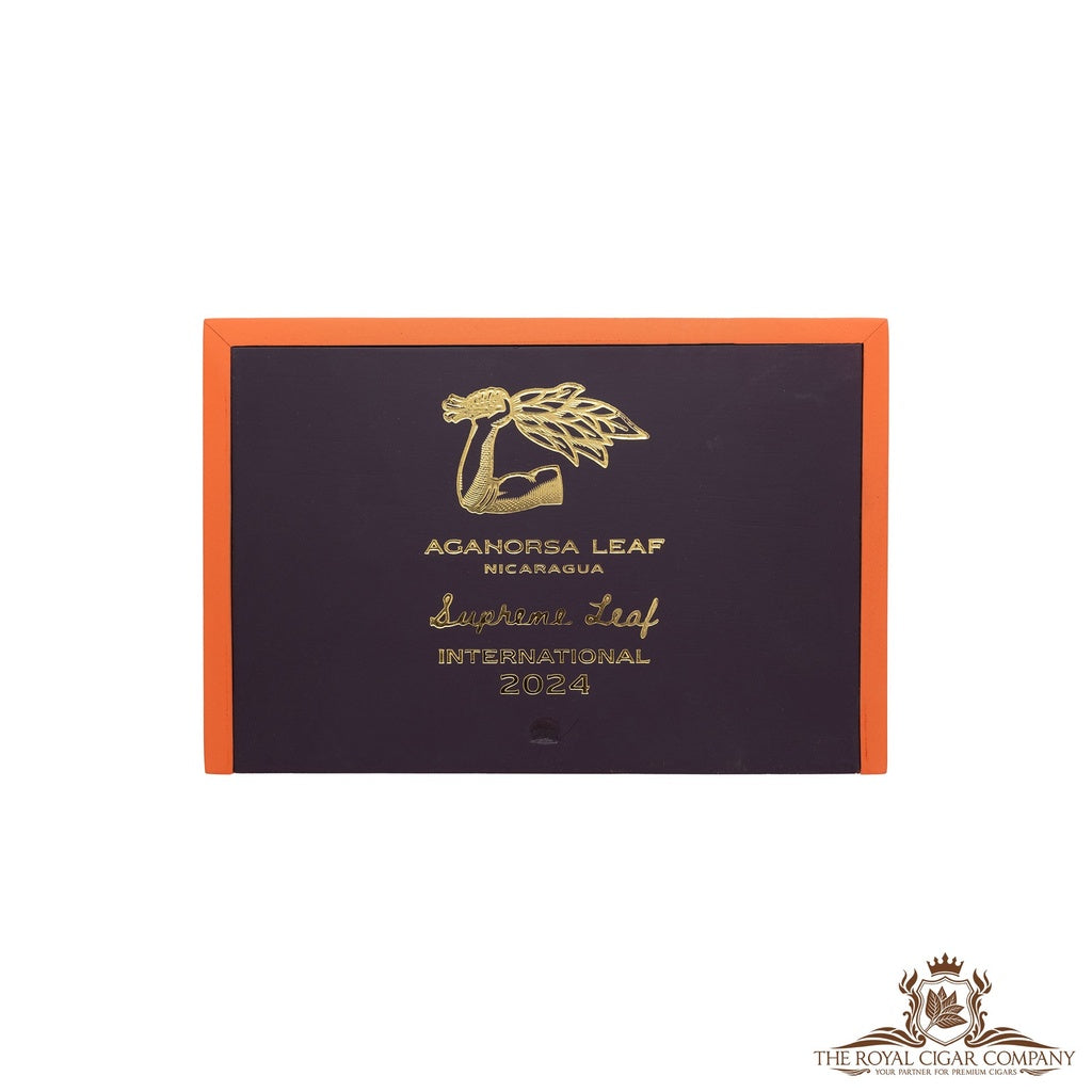 Aganorsa Leaf Supreme Leaf Inter Robusto – geschlossene Originalkiste mit Markenlogo