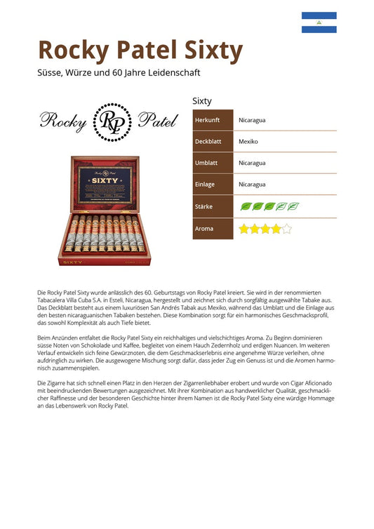 Rocky Patel Sixty 20er Kiste