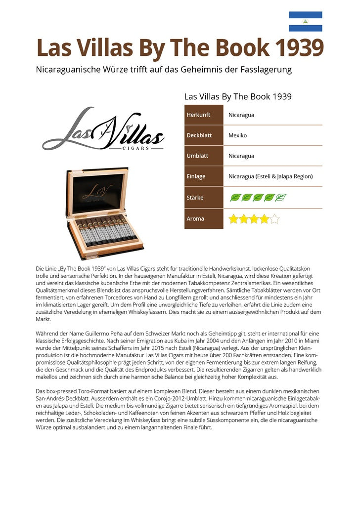 Las Villas By The Book 1939 20er Kiste